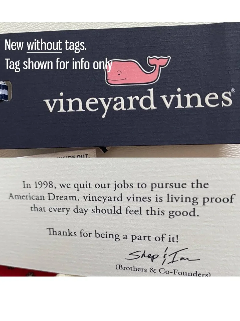 Vineyard Vines Christmas Sleep Shorts Nautical Print NOT FLANNEL -- NEW
